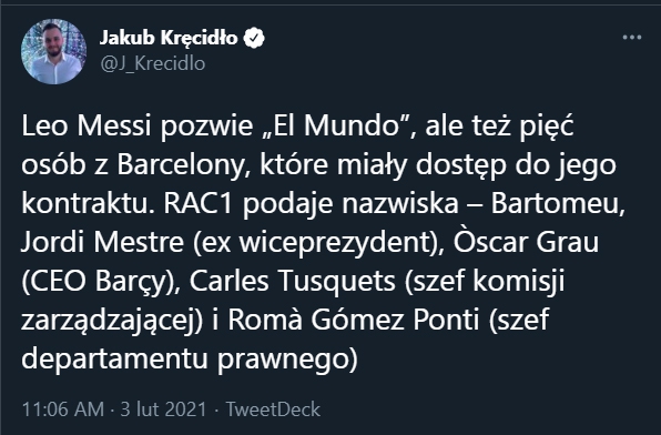 TE OSOBY MA POZWAĆ LEO MESSI!